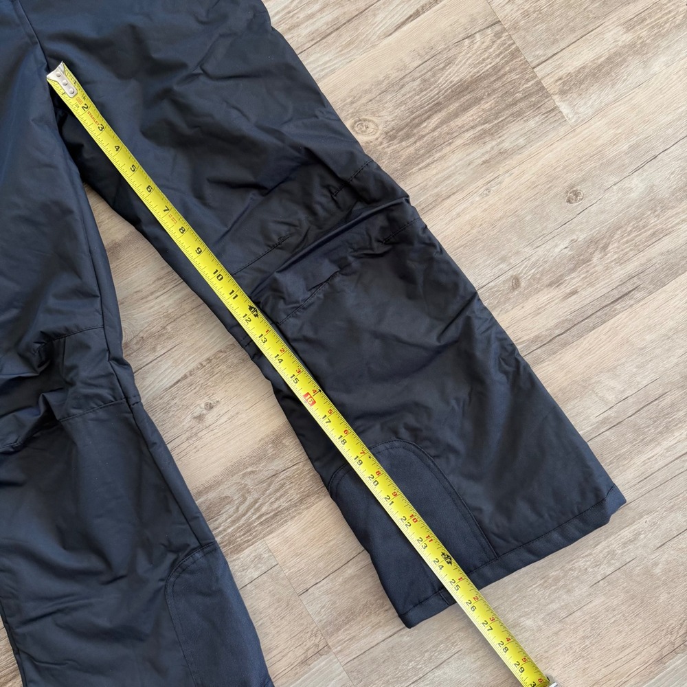 NWT Arctix Youth Insulated Bib Overalls Black Snow Ski Pants Size Medium - Picture 6 of 8